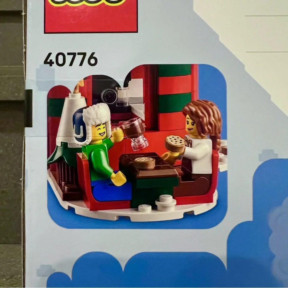 LEGO ‘Limited Edition’ Holidays Hot Chocolate Stand 40776 Christmas-256 Pcs.,NIB